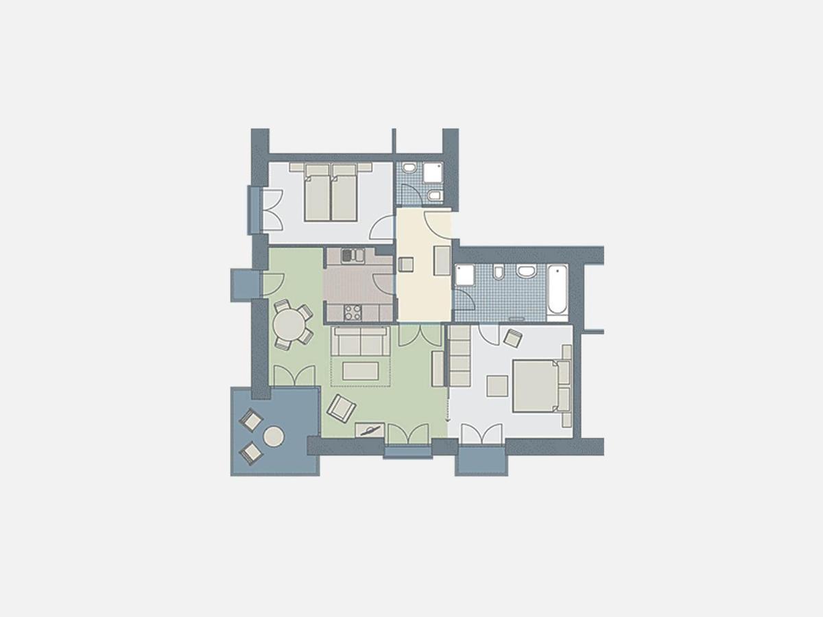 Kaiservillen Heringsdorf - Ferienwohnung Mit 2 Schlafzimmern Und Balkon D212 외부 사진